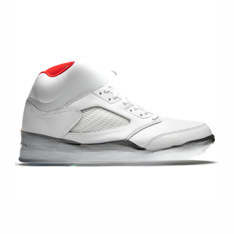 J5 Retro Fire Red Silver