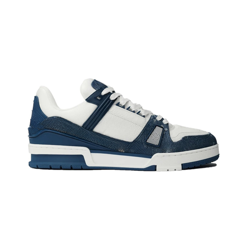 Trainer Denim White Blue
