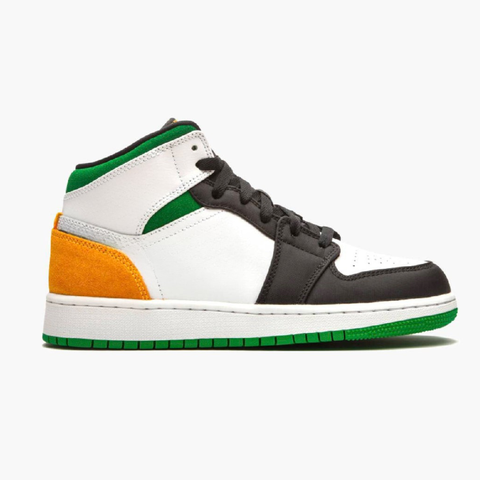 J1 Mid White Orange Green