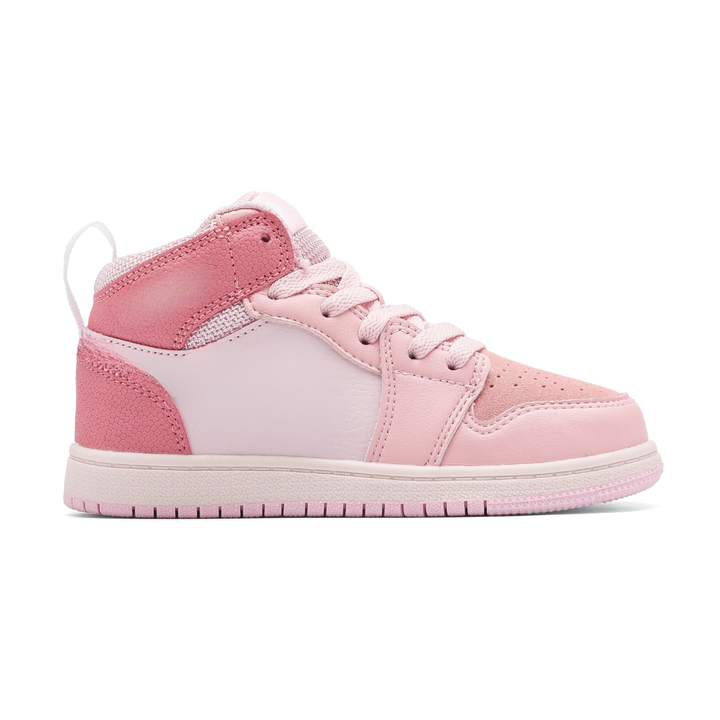 J1 Mid Pink KIDS Quartz