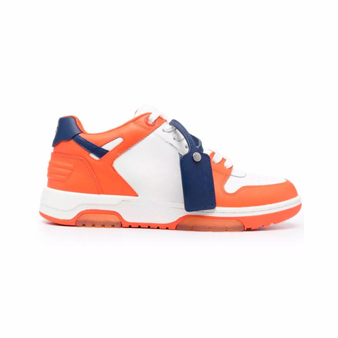 OOOffice Low Tops White Orange Blue