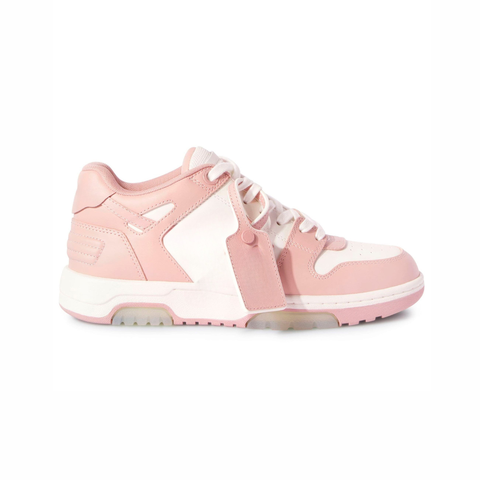 OOOffice Smooth Leather Pink and White