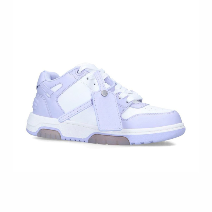 OOOffice White Lilac Leather